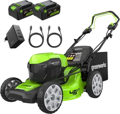 Rasaerba a batteria semovente Greenworks 48 V 46 cm