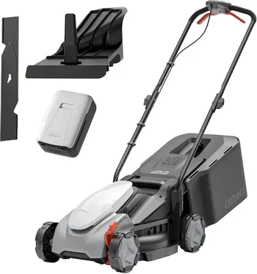 Rasaerba a batteria Litheli 33 cm con lama bioclip