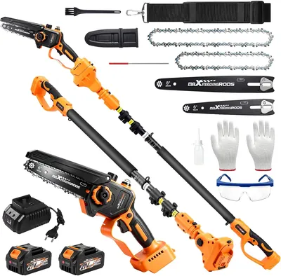 Potatore a batteria maXpeedingrods 4-in-1 Telescopic Pole