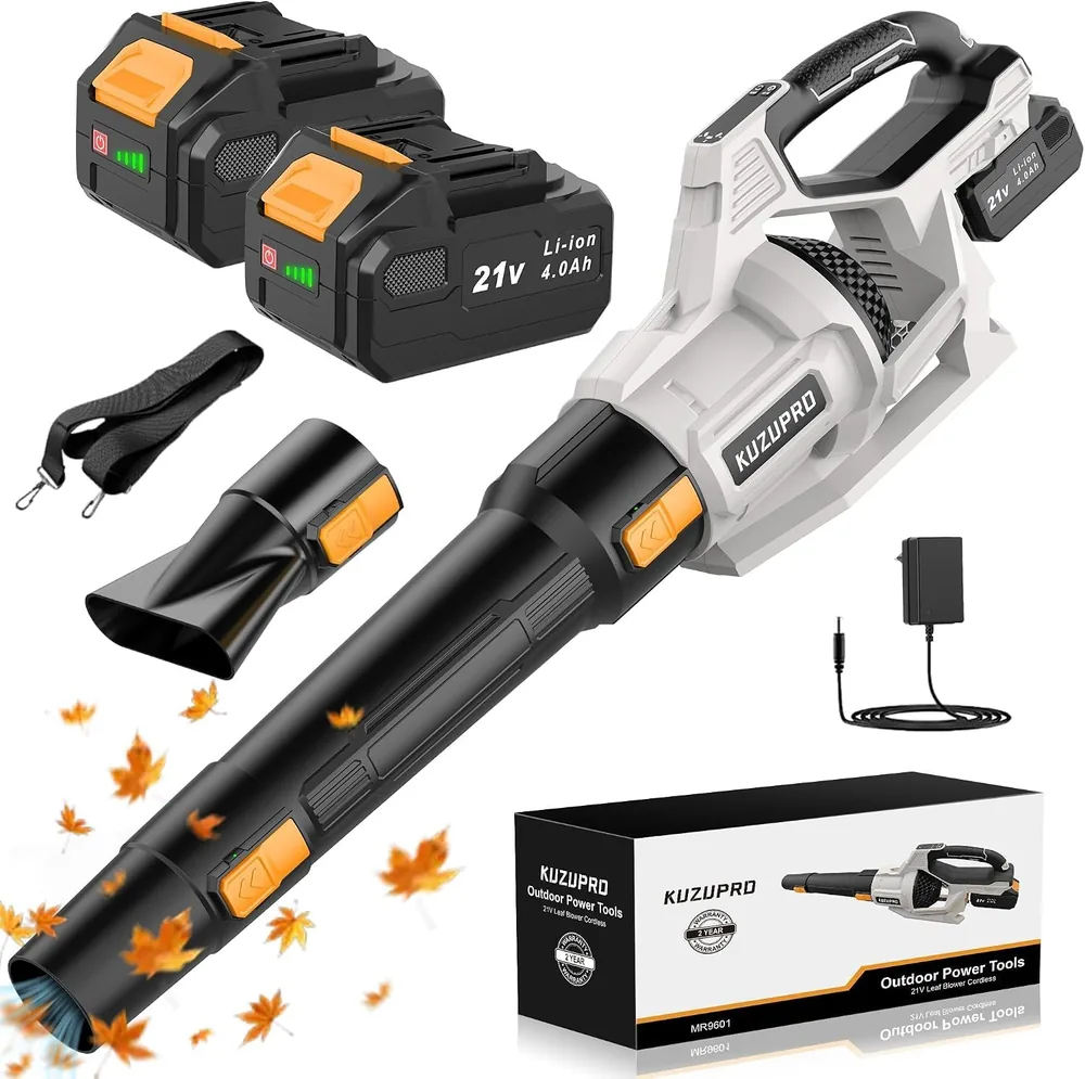 Soffiatore a batteria KUZUPRO 21V 2 4.0Ah