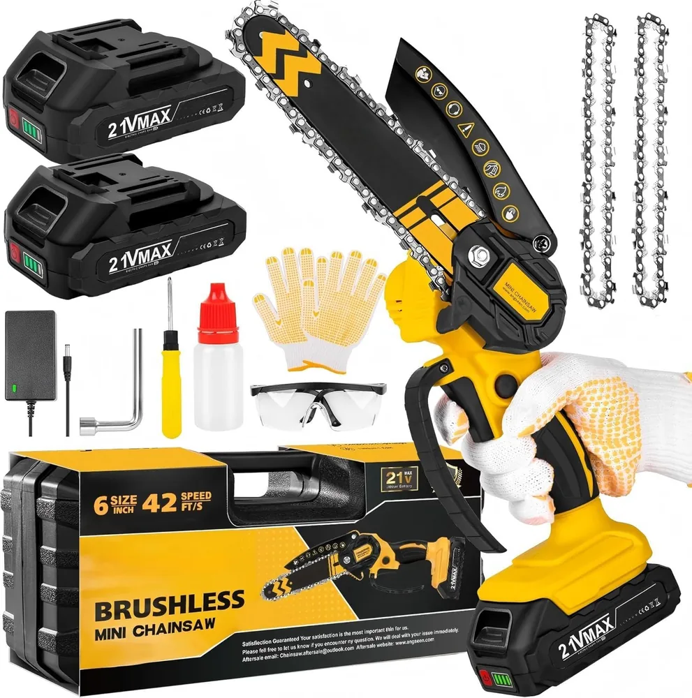 Motosega a batteria enlik Brushless 6 Inch Pruning Saw