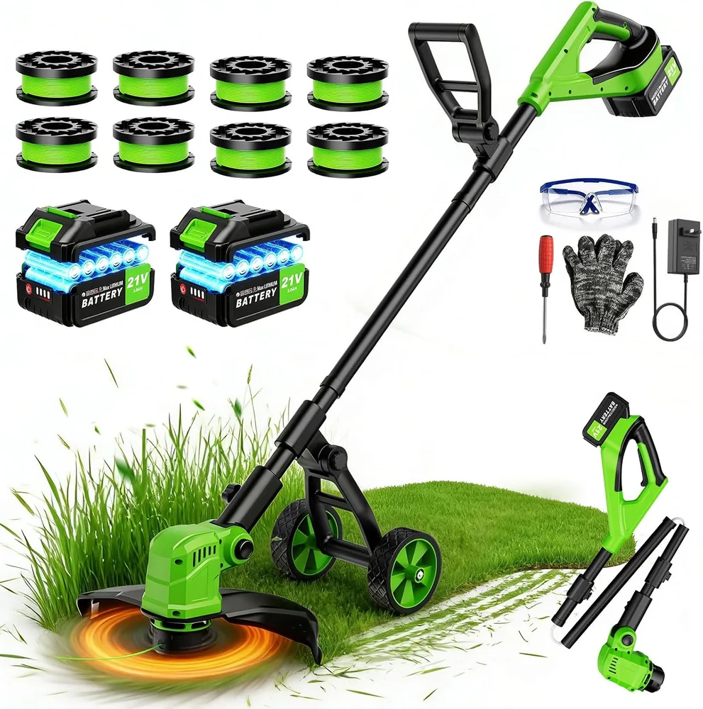 Decespugliatore a batteria reffmov 4-in-1 36 cm 800 W