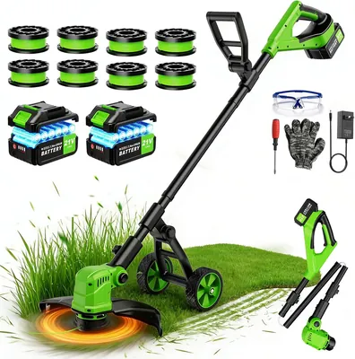 Decespugliatore a batteria reffmov 4-in-1 36 cm 800 W